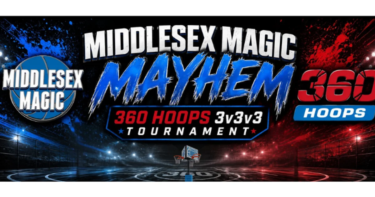 360 Hoops Middlesex Magic Mayhem 3v3v3 Tournament